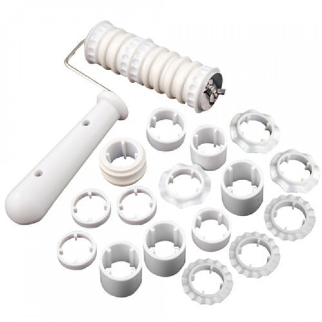 FONDANT RIBBON CUTTER / EMBOSSER SET